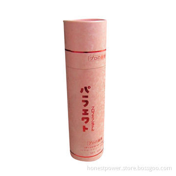 Paper Tube with Specialty Red Gold Foil Stamped, Customized Sizes and Logos Welcomed